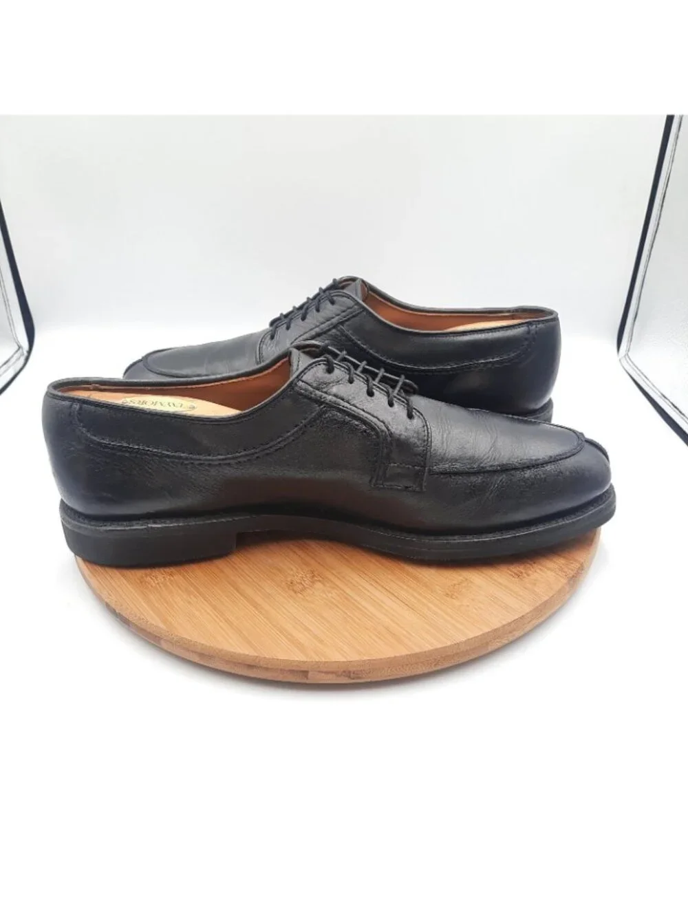 Allen Edmonds Stockbridge Mens 12 Black Split Toe Oxford Dress Sneakers USA